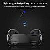 ONIKUMA K12 Stereo Gaming Headset with Mic, Controls and LED light for PC, PS4, Xbox and Mobiles (Black/Blue)