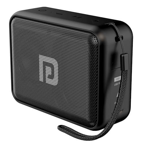 Portronics Dynamo 8W Portable Stereo Speaker with TWS (Black) Portronics Dynamo 8W Portable Stereo Speaker with TWS (Black)