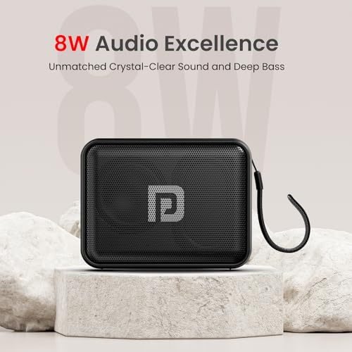 Portronics Dynamo 8W Portable Stereo Speaker with TWS (Black) Portronics Dynamo 8W Portable Stereo Speaker with TWS (Black)
