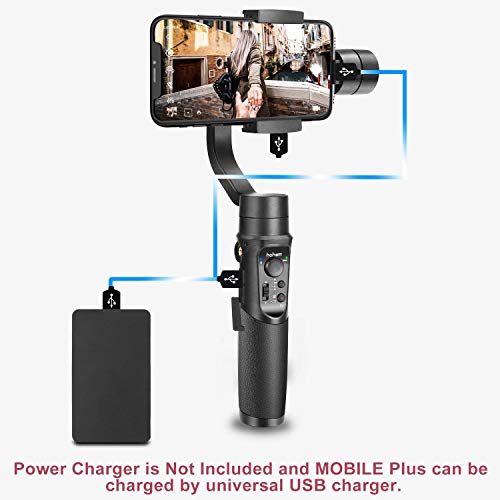 hohem Gimbal Stabilizer for Smartphone, 3-Axis Phone Gimbal for Android and iPhone 13,12,11 PRO, Stabilizer for Video Recording black hohem Gimbal Stabilizer for Smartphone, 3-Axis Phone Gimbal for Android and iPhone 13,12,11 PRO, Stabilizer for Video Recording black