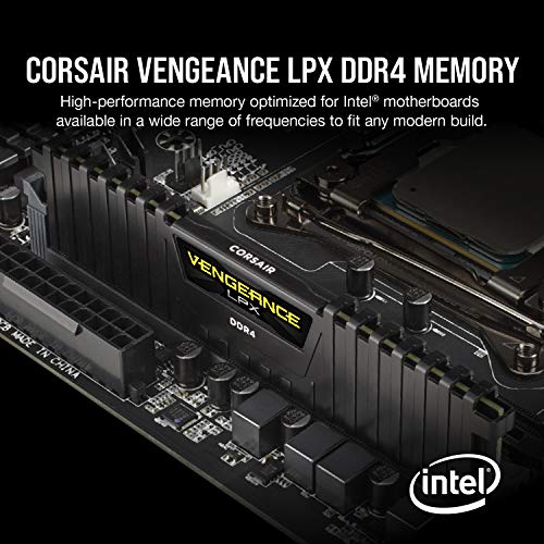 Corsair Vengeance LPX 16GB (1x16GB) DDR4 3200MHZ UDIMM C16 Desktop RAM Memory Module Corsair Vengeance LPX 16GB (1x16GB) DDR4 3200MHZ UDIMM C16 Desktop RAM Memory Module