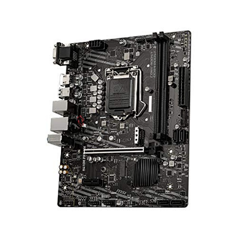 MSI H410M PRO-VH mATX Motherboard (10th Gen Intel Core, LGA 1200 Socket, DDR4, USB 3.2 Gen 1)