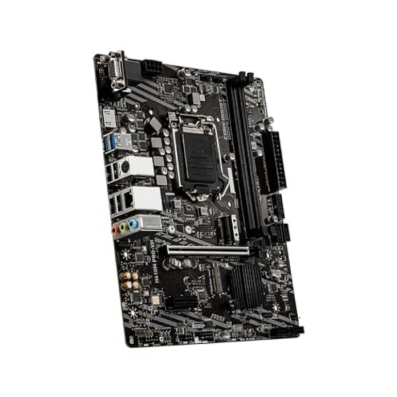 MSI H410M PRO-VH mATX Motherboard (10th Gen Intel Core, LGA 1200 Socket, DDR4, USB 3.2 Gen 1)