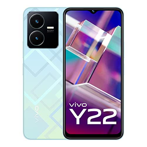 Vivo Y22 (Metaverse Green, 4GB RAM, 128GB Storage) Refurbished