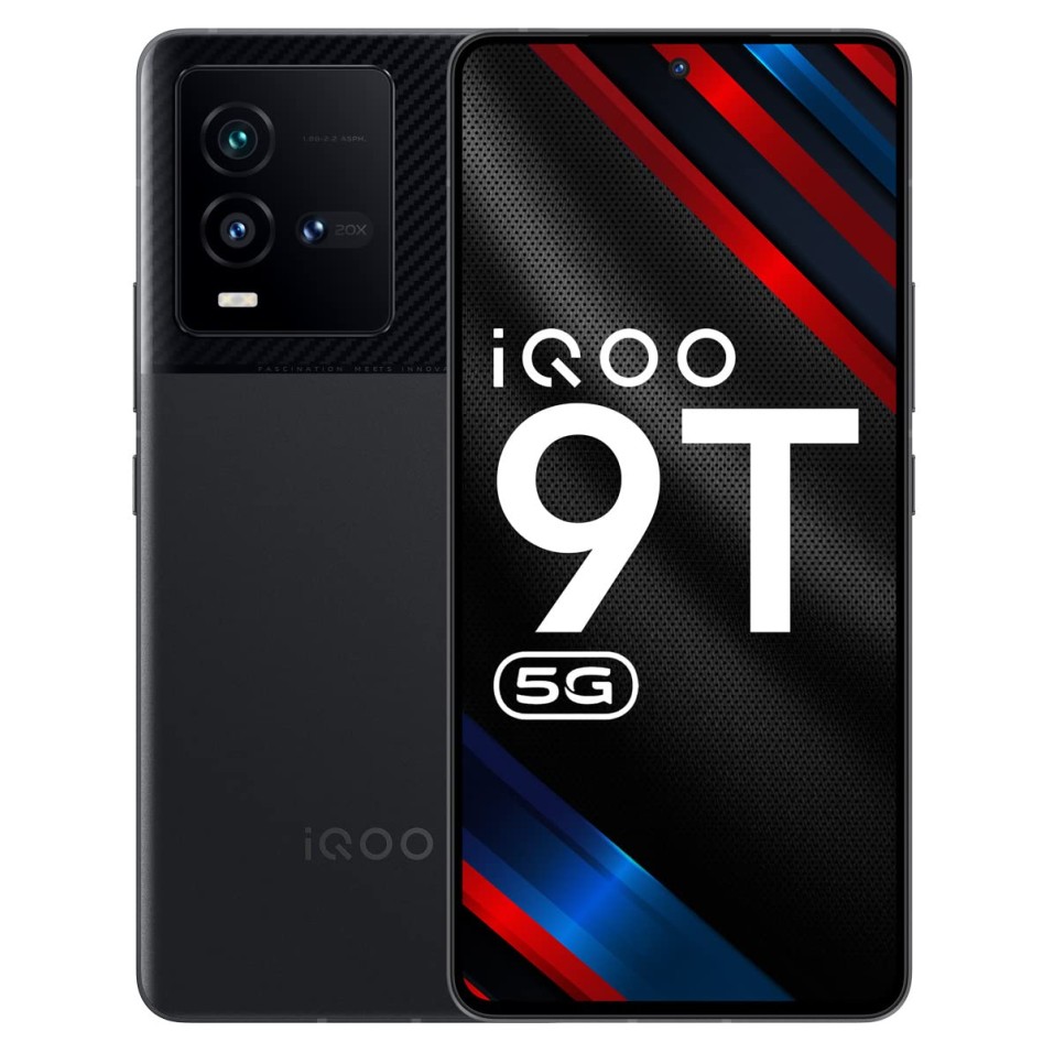 IQOO 9T 5G (Alpha, 8GB RAM, 128GB Storage) refurbished