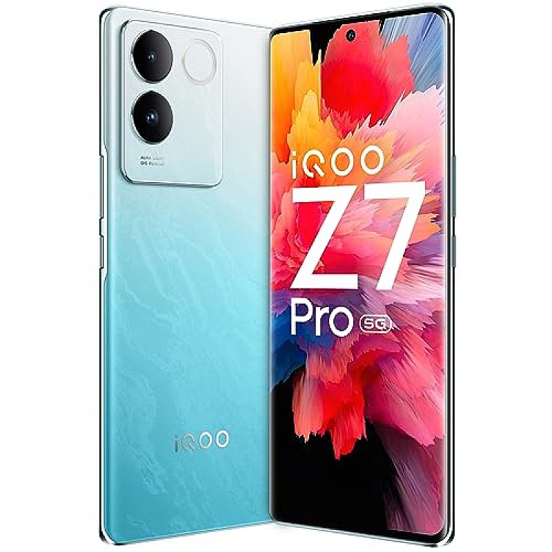 iQOO Z7 Pro 5G (Blue Lagoon, 8GB RAM, 128GB Storage) Refurbished