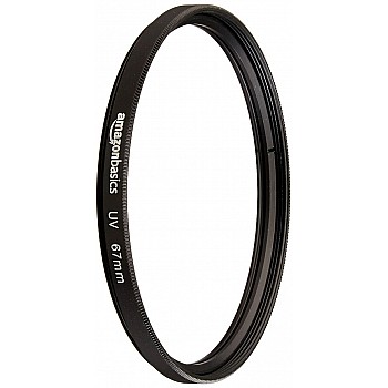 amazon basics UV Protection Lens Filter - 67 mm