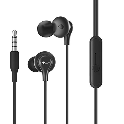 Vivo Colour in-Ear Wired Headphones - Black Vivo Colour in-Ear Wired Headphones - Black