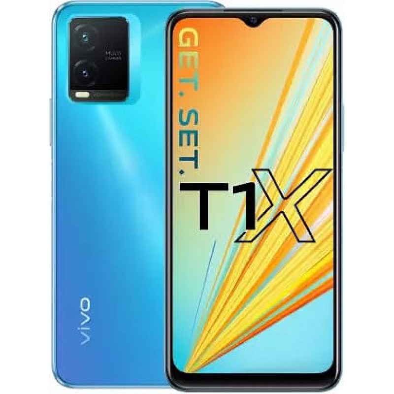 Vivo T1x Space Blue 6GB RAM, 128GB Storage Refurbished