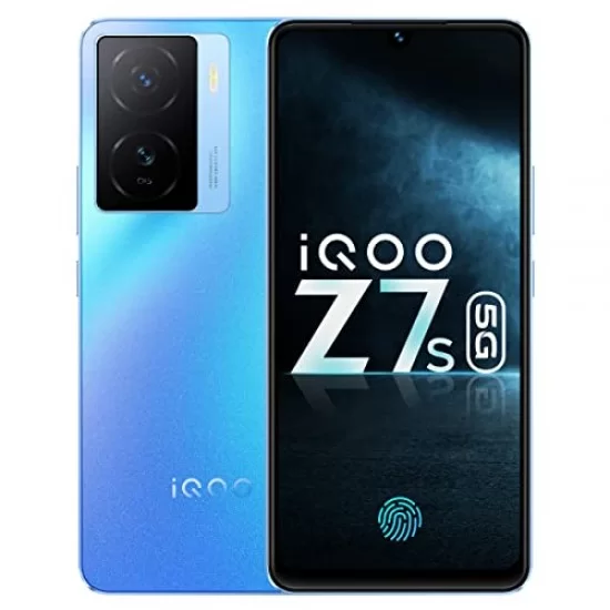 iQOO Z7s 5G by vivo (Norway Blue, 6GB RAM, 128GB Storage) Refurbished