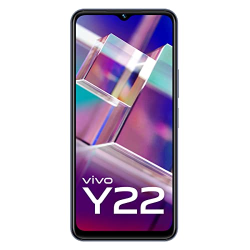 vivo Y22 (Starlit Blue, 4GB RAM, 64GB Storage) (Refurbished)