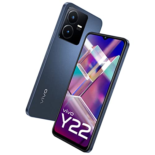 vivo Y22 (Starlit Blue, 4GB RAM, 64GB Storage) (Refurbished)