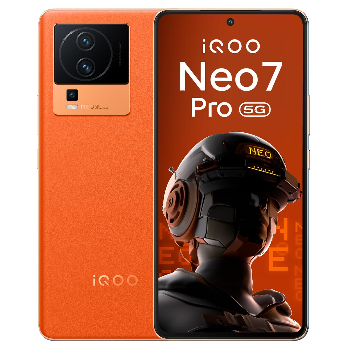 iQOO Neo 7 Pro 5G (Fearless Flame, 12Gb Ram, 256Gb Storage) refurbished
