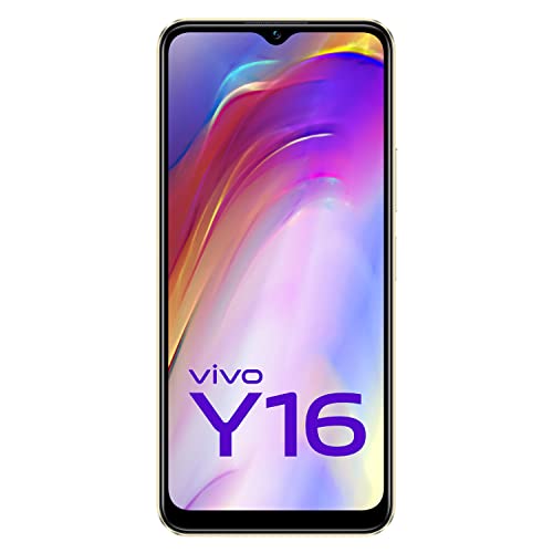 Vivo Y16 Drizzling Gold, 4GB RAM, 128GB Storage Refurbished