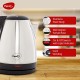Pigeon by Stovekraft Amaze Plus Electric Kettle (14289) with Stainless Steel Body, 1.5 litre, (Silver)