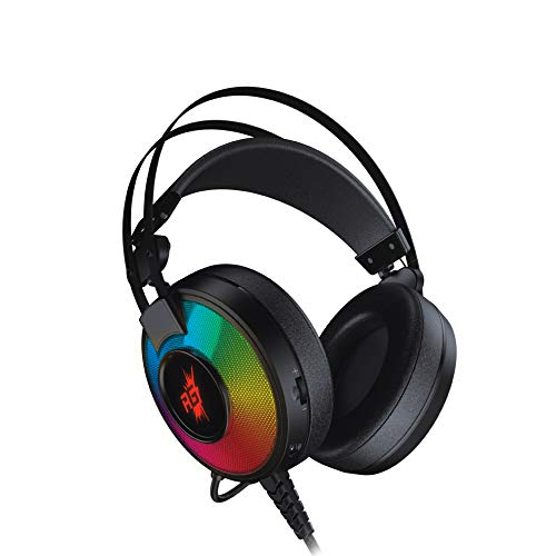 Redgear Comet 7.1 Wired Over Ear Headphones with Mic Black Redgear Comet 7.1 Wired Over Ear Headphones with Mic Black