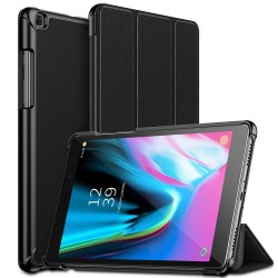 ABOUTTHEFIT Anti Slip Shock-Absorption Lightweight Slim Trifold SM-T290/T295 Model Stand Protective Cover for Samsung Galaxy Tab A 8.0 2019 (Black)