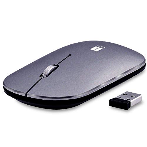 iBall G1000 Silent Button Metal Premium Wireless Mouse with Nano Receiver PC/Mac/Laptop-Silver iBall G1000 Silent Button Metal Premium Wireless Mouse with Nano Receiver PC/Mac/Laptop-Silver