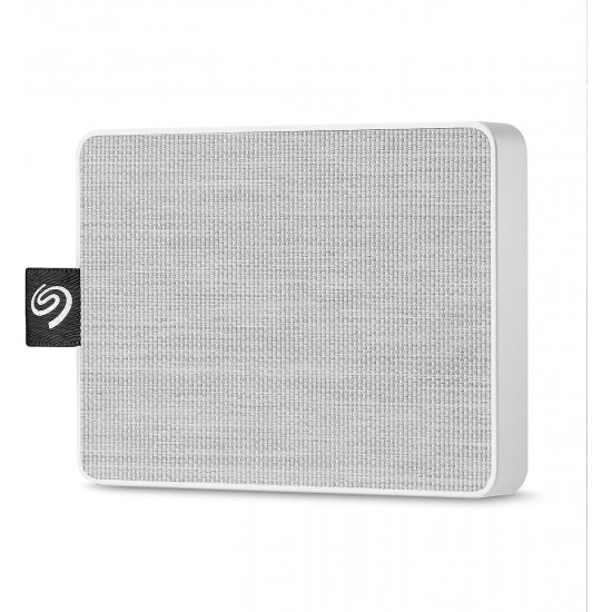 Seagate STJE500402 One Touch External SSD, 500GB, White