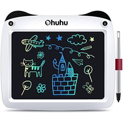 Ohuhu Writing Pad 9 inch LCD Writing Tablet Electronic Slate for Kids Drawing Pad Ohuhu Writing Pad 9 inch LCD Writing Tablet Electronic Slate for Kids Drawing Pad