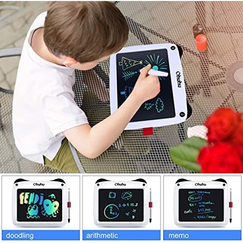 Ohuhu Writing Pad 9 inch LCD Writing Tablet Electronic Slate for Kids Drawing Pad Ohuhu Writing Pad 9 inch LCD Writing Tablet Electronic Slate for Kids Drawing Pad