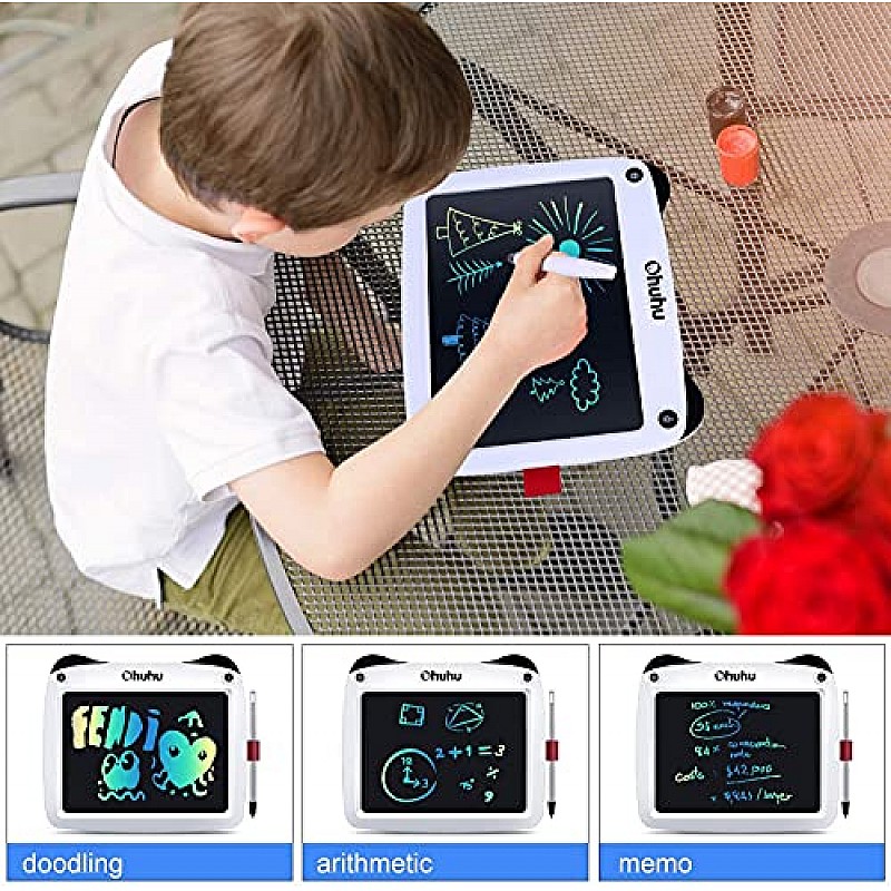 Ohuhu Writing Pad 9 inch LCD Writing Tablet Electronic Slate for Kids Drawing Pad