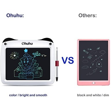 Ohuhu Writing Pad 9 inch LCD Writing Tablet Electronic Slate for Kids Drawing Pad Ohuhu Writing Pad 9 inch LCD Writing Tablet Electronic Slate for Kids Drawing Pad