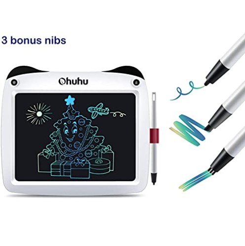 Ohuhu Writing Pad 9 inch LCD Writing Tablet Electronic Slate for Kids Drawing Pad Ohuhu Writing Pad 9 inch LCD Writing Tablet Electronic Slate for Kids Drawing Pad