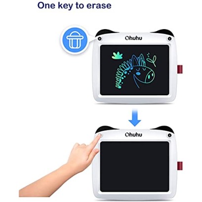 Ohuhu Writing Pad 9 inch LCD Writing Tablet Electronic Slate for Kids Drawing Pad Ohuhu Writing Pad 9 inch LCD Writing Tablet Electronic Slate for Kids Drawing Pad