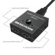 HDMI Bi-Direction Switchï¼Å’HDMI Splitter 4K, 2 x 1 or 1 x 2 HDMI Switch Bidirectional HDMI switcher for (Black) 