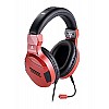 Bigben official Sony licensed Stereo Wired On Ear Headset for PS4, PC, Smartphones and Tablets (Red) 