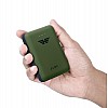 URBN 10000 mAh Li-Polymer Ultra Compact Power Bank 12W Fast Charge Dual USB Output Type C Micro Input Pocket Size (Camo)