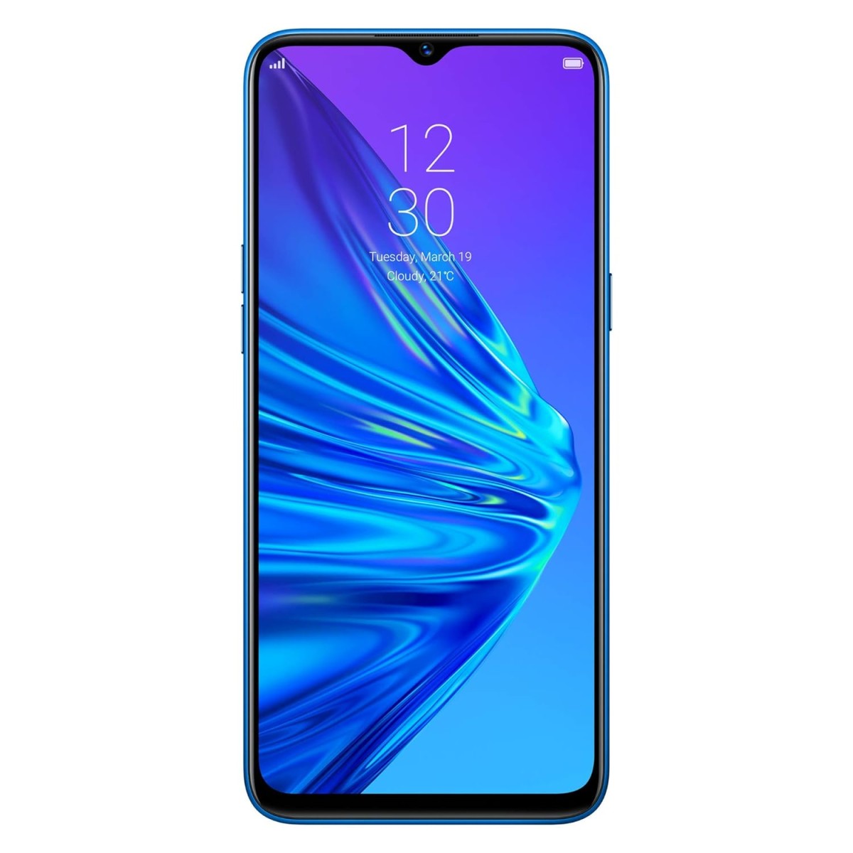 realme 5 (Crystal Blue, 3GB RAM, 32GB Storage) refurbished