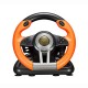Pxn Pc Racing V3Ii 180 Degree Universal Usb Car Sim Race Steering Wheel With Pedals For Pc, Ps3, Ps4, Xbox (Orange)
