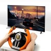 Pxn Pc Racing V3Ii 180 Degree Universal Usb Car Sim Race Steering Wheel With Pedals For Pc, Ps3, Ps4, Xbox (Orange)