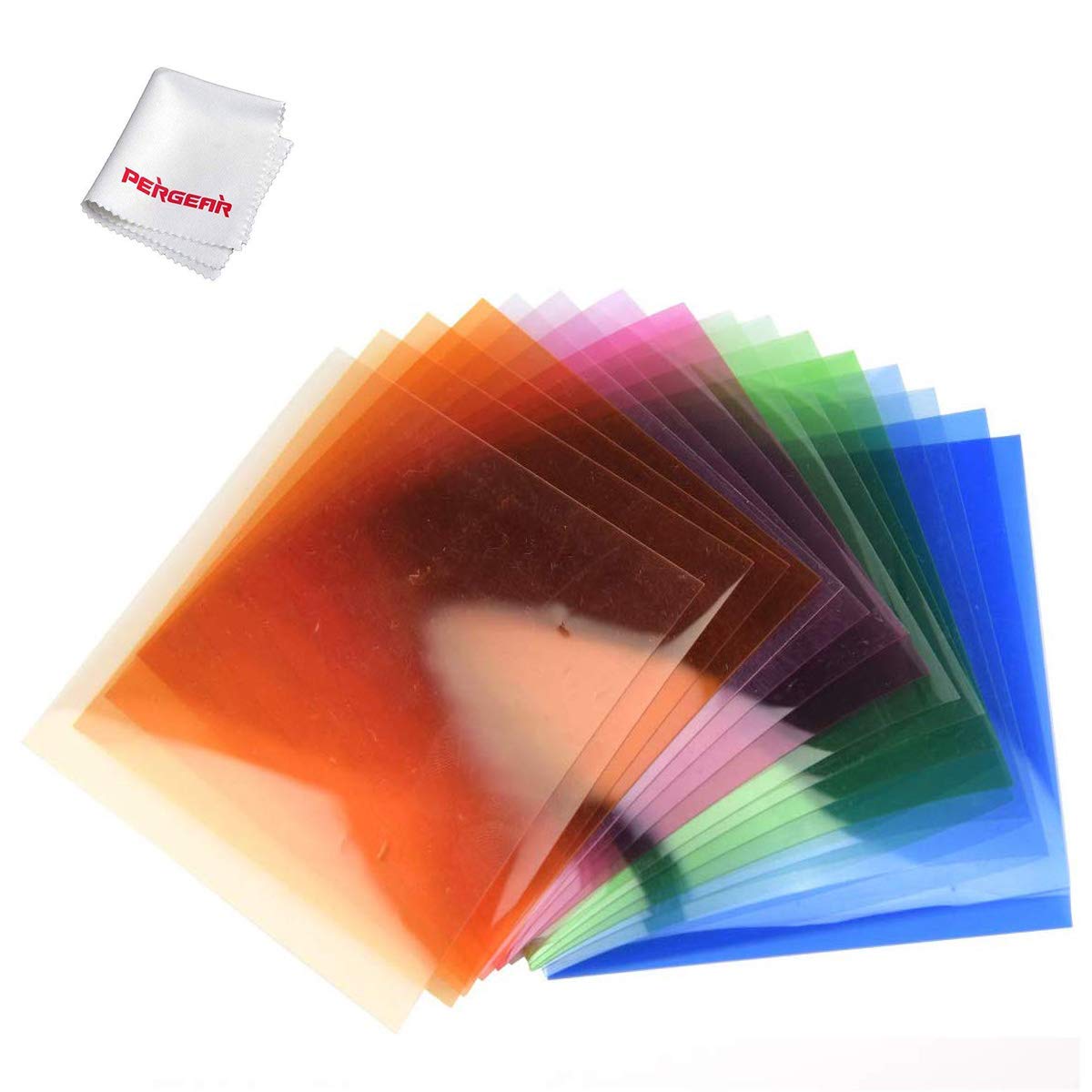 Godox SA-11T Color Filter Color Temperature Adjustment Set for Godox S30 Focusing LED Video Light, W/Pergear Cloth