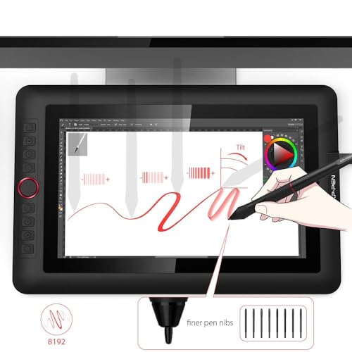 XP-PEN Artist 13.3 Pro 13.3 Inch Drawing Pen Display Graphics Monitor Full-Laminated Technology Drawing Monitor with Tilt Function and Red Dia XP-PEN Artist 13.3 Pro 13.3 Inch Drawing Pen Display Graphics Monitor Full-Laminated Technology Drawing Monitor with Tilt Function and Red Dia