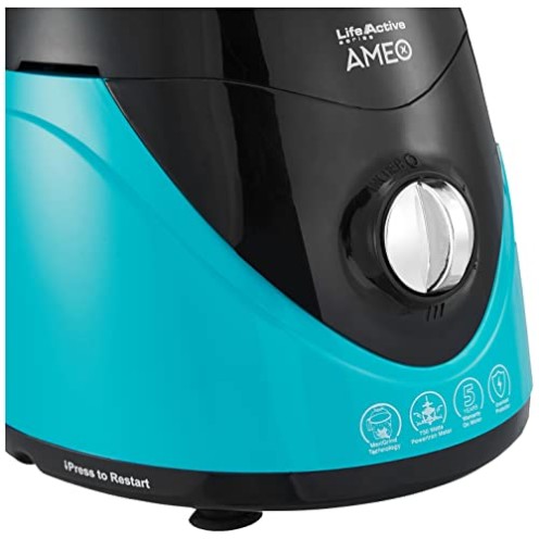Crompton Ameo 750-Watt Mixer Grinder Motor Vent-X Technology (3 Stainless Steel Jars, Black And Green Crompton Ameo 750-Watt Mixer Grinder Motor Vent-X Technology (3 Stainless Steel Jars, Black And Green