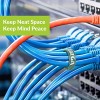 Gizga Essentials Cable Organiser, Cord Management System for PC, TV, Home Theater, Speaker & Cables (Green) Gizga Essentials Cable Organiser, Cord Management System for PC, TV, Home Theater, Speaker & Cables (Green)