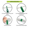 Gizga Essentials Cable Organiser, Cord Management System for PC, TV, Home Theater, Speaker & Cables (Green) Gizga Essentials Cable Organiser, Cord Management System for PC, TV, Home Theater, Speaker & Cables (Green)