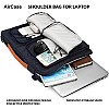 AirCase Office Sling Messenger Bag fits upto 14.1 Laptop Macbook, Detachable Blue