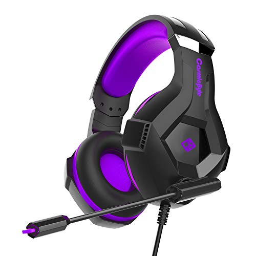 Cosmic Byte H11 Gaming wired over ear Headset with Microphone (Black Purple) Cosmic Byte H11 Gaming wired over ear Headset with Microphone (Black Purple)