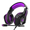 Cosmic Byte H11 Gaming wired over ear Headset with Microphone (Black Purple)