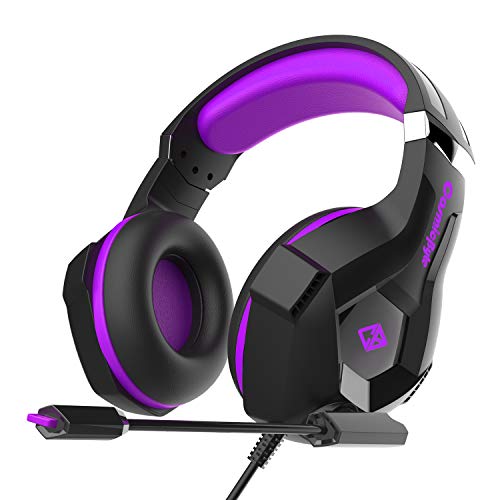 Cosmic Byte H11 Gaming wired over ear Headset with Microphone (Black Purple) Cosmic Byte H11 Gaming wired over ear Headset with Microphone (Black Purple)