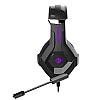 Cosmic Byte H11 Gaming wired over ear Headset with Microphone (Black Purple)