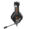 Cosmic Byte H11 Gaming Wired Over-ear Headset with Microphone (Black/Orange, Pack Of 1)