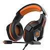 Cosmic Byte H11 Gaming Wired Over-ear Headset with Microphone (Black/Orange, Pack Of 1)