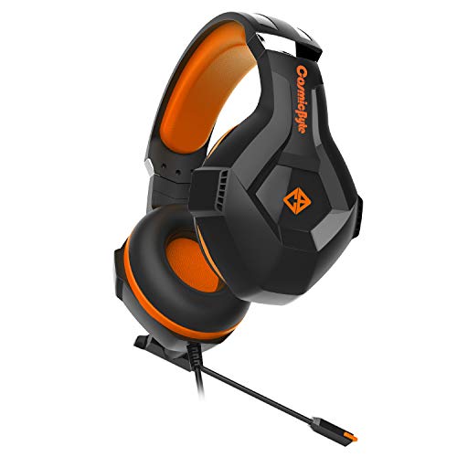 Cosmic Byte H11 Gaming Wired Over-ear Headset with Microphone (Black/Orange, Pack Of 1) Cosmic Byte H11 Gaming Wired Over-ear Headset with Microphone (Black/Orange, Pack Of 1)