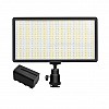 DIGITEK® LED D416 Professional Video Light & NP-750 Li-ion Battery with Micro USB Charging Dimmable 3200k -5600k 