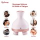 Lifelong LLM225 Rechargeable Head, Scalp Full Body Pain Relief Massager, Electric Head Kneading Massager,4 Speed Modes Brown